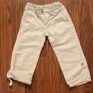 Janie and jack linen pants size 3